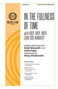 In the Fullness of Time SATB choral sheet music cover